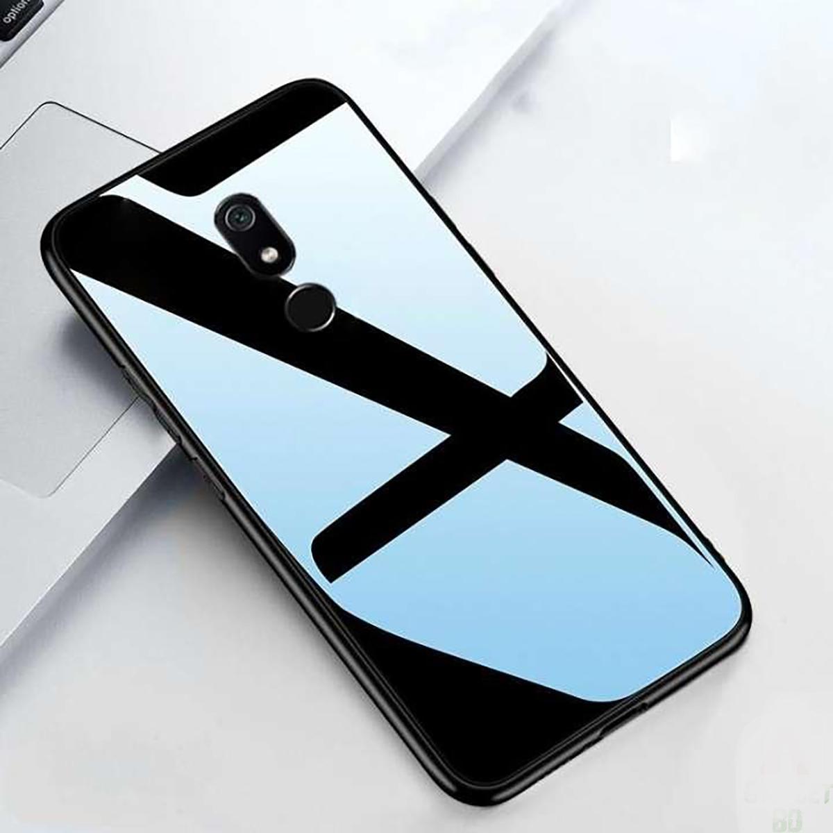For Nokia 3.2 Hongkong Design Tempered Glass Case With Soft TPU Frame Shockproof Phone Cover