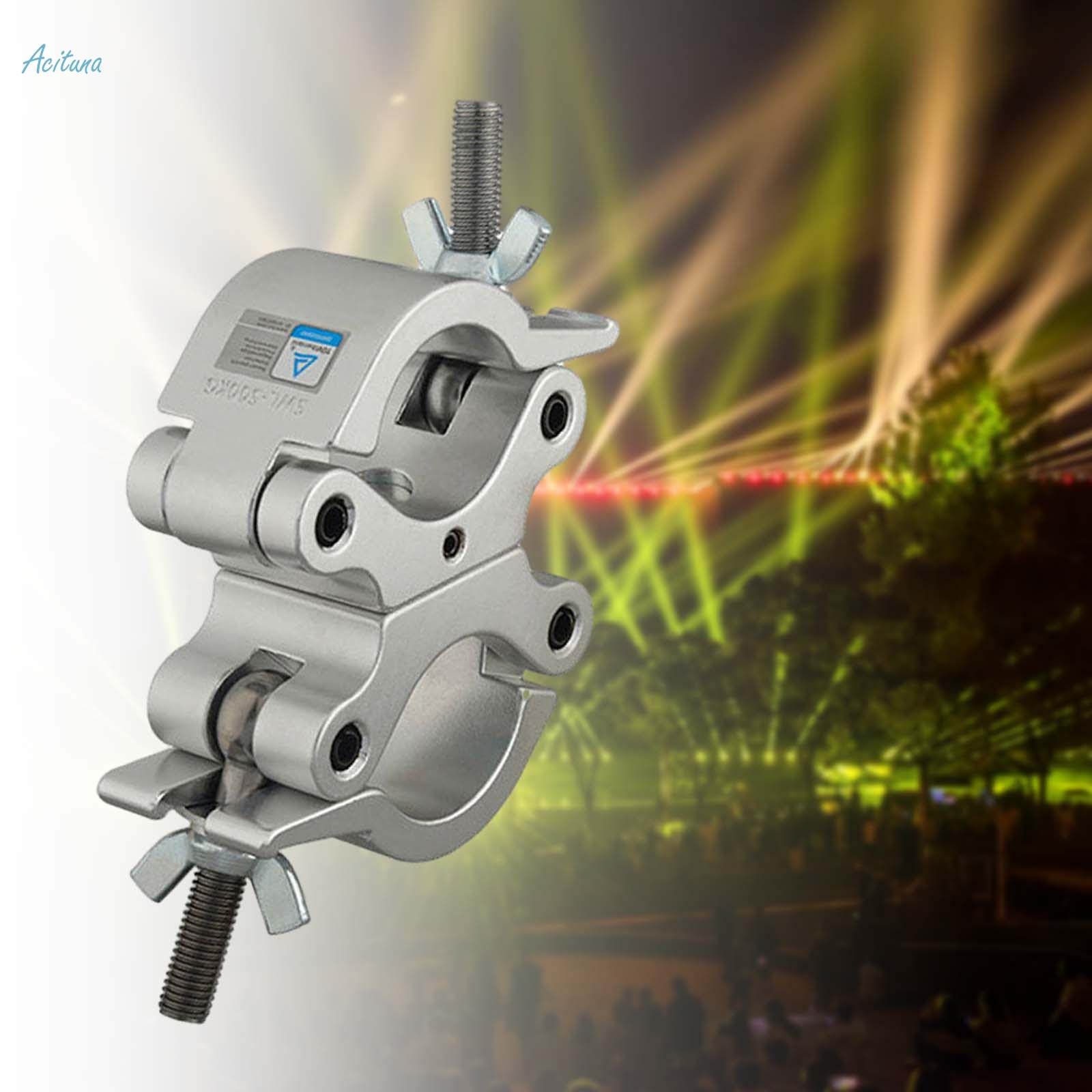 Dual Swivel Clamp Turn Swivel Coupler for Stage Arm Light Stand