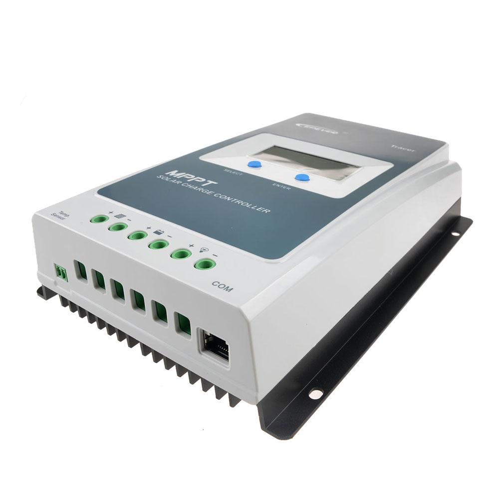 KOGEEK Epever Tracer-AN Series MPPT Solar Charge Controller Epever LCD Display Charger Controller Solar Regulator 12/24V DC. 
