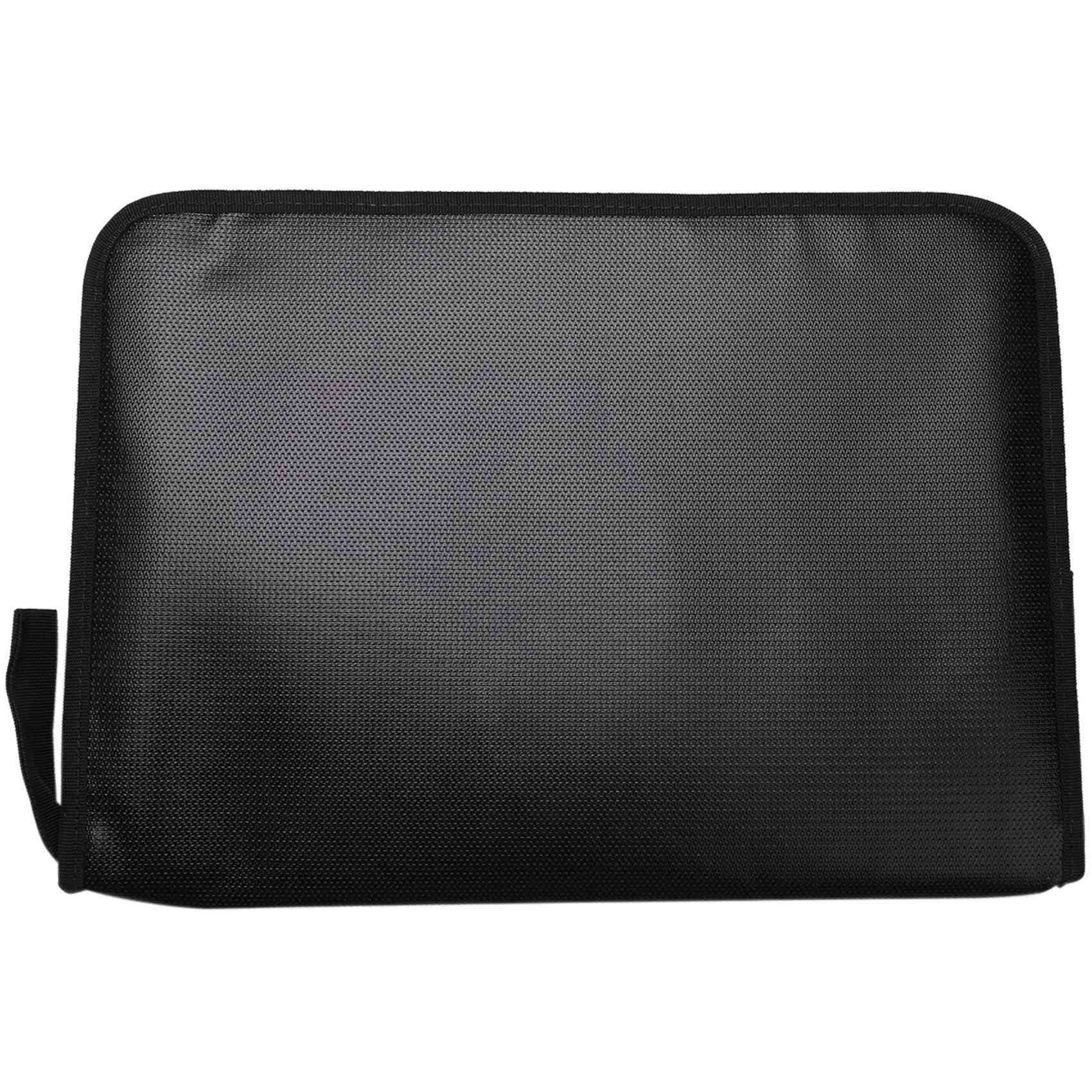 2 Pcs Folder Organizer Water Resistant Fireproof File Folder Letter Size Waterproof Money Document Bag, A & B. 