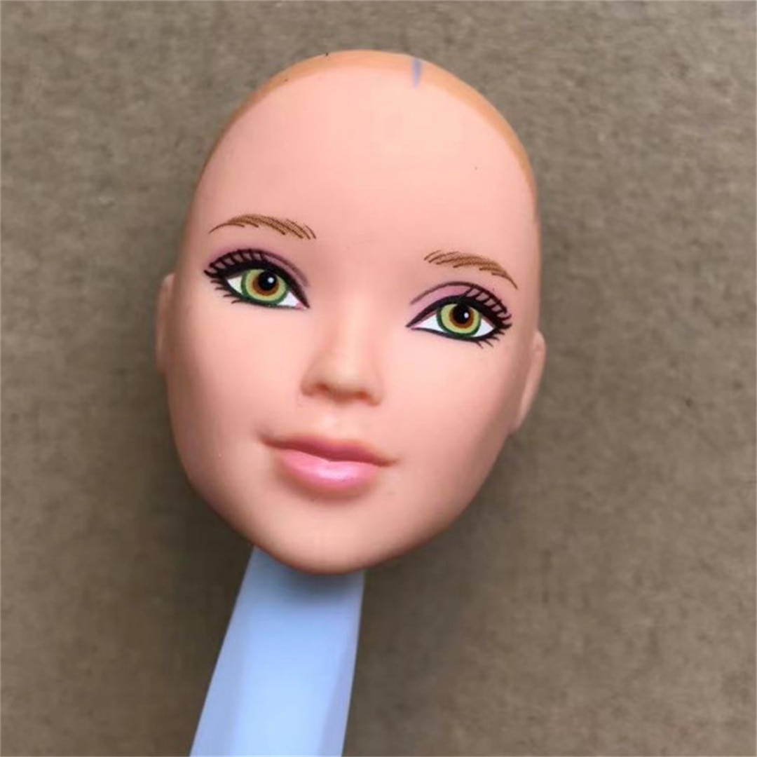 Licca Doll Bald Heads Cute Anime Eyes Doll Toy Girl DIY Dressing Toy Figures Little Twin Licca Doll Maki Miki Toy Girl Gifts. 