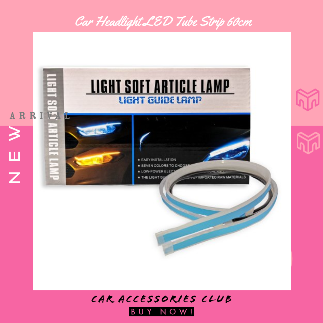 Car LED Strip Lights Flexible LED Headlight Strips 2PCS 60cm/24inch