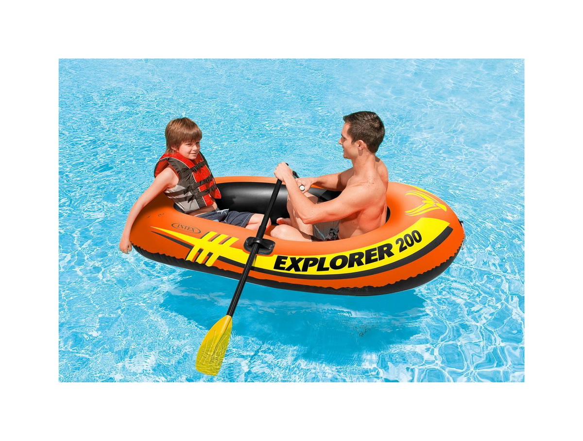 Intex Explorer 200 Inflatable Boat. 