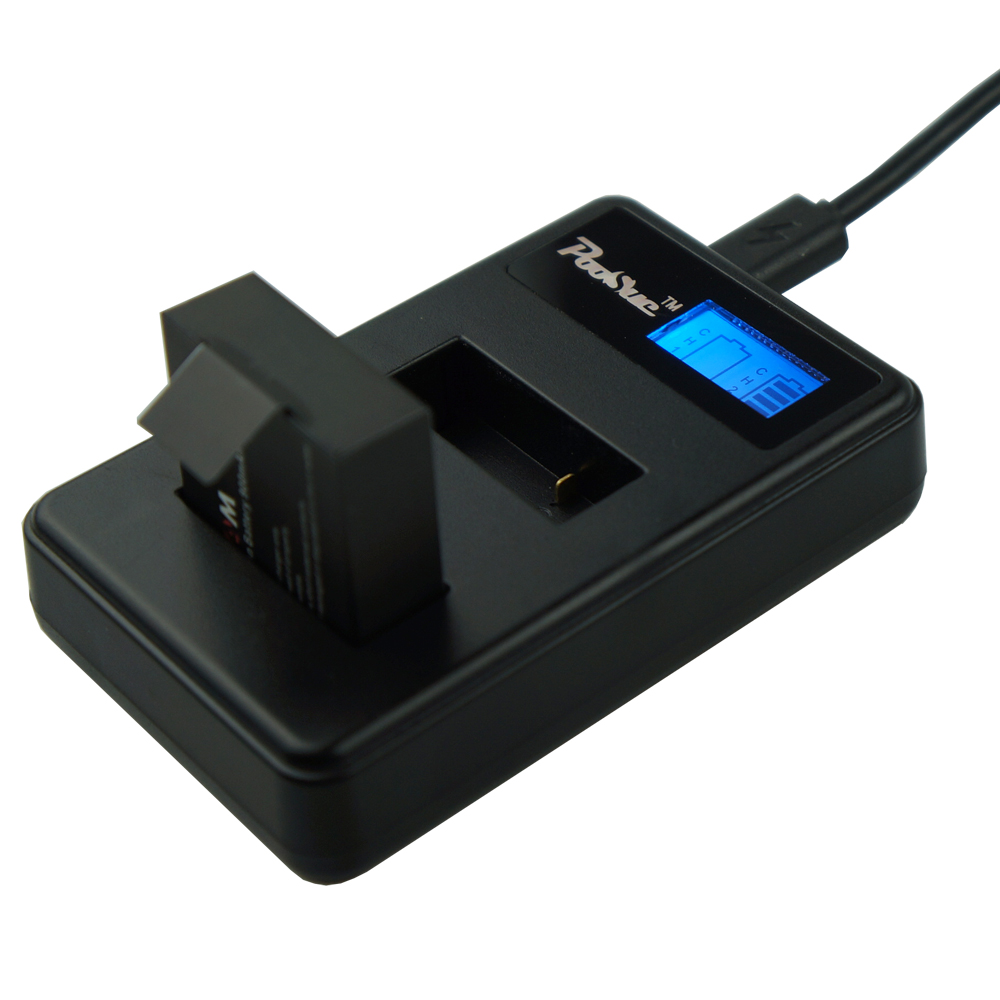 S009 for sjcam 4000 battery + usb LCD Dual charger for SJCAM 4k SJ4000 wifi SJ5000x M10 SJ7000 SJ6000 SJ8000 H9 camera bateria. 