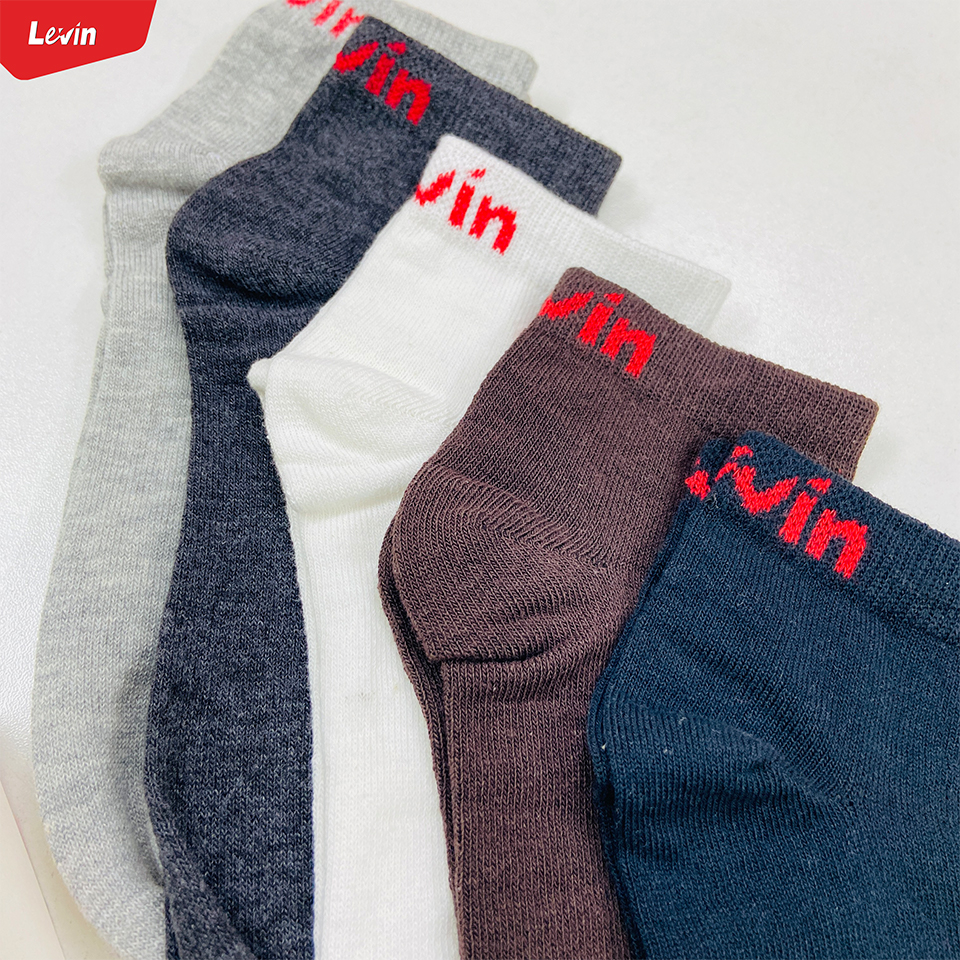Levin Premium Quality 5 Pairs Low Cut Sports Casual Socks Ankle Moja For Men. 