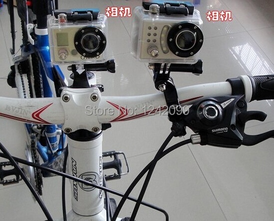 【VisioN Shop】Clownfish Bike Bicycle Handlebar Seatpost Mount Holder Stand For Hero7 6 5 4 3 SJCAM Sj5000 SJ6/7/8 H9 H5S. 