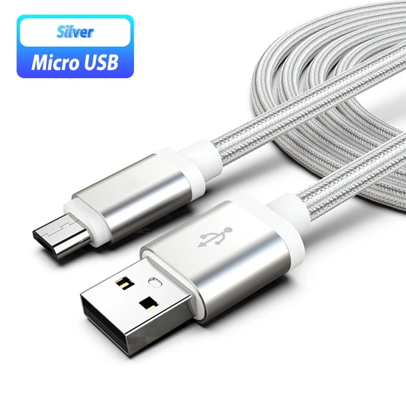 Mobile Phone Charger Micro USB Cable Fast Charging For OPPO A15 A12 A5 A7 A8 A31 A9 A7X F9 F11 Pro Charging Data Sync USB Cable. 