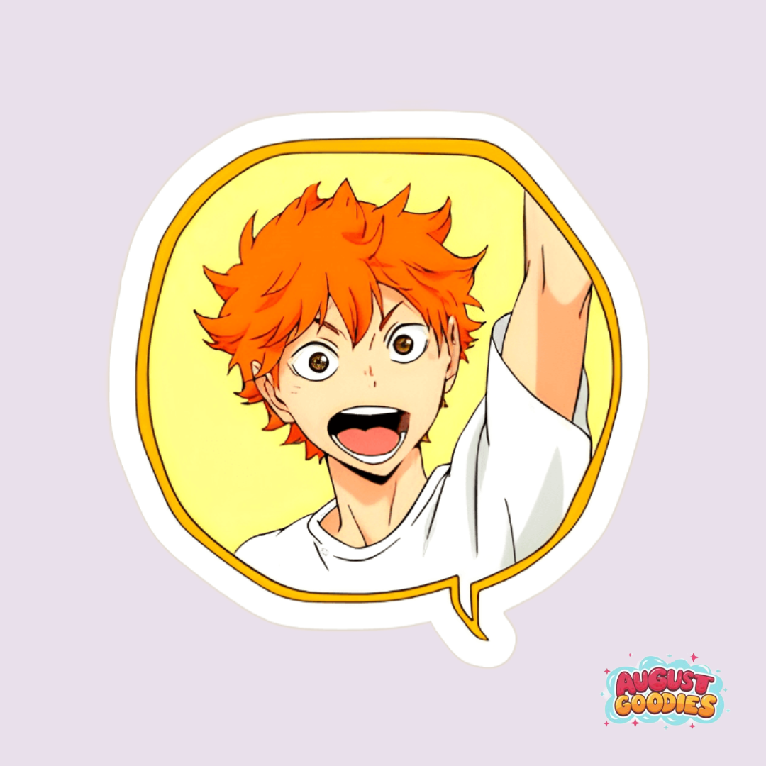 10 pieces of haikuu stickers for notebook, diary, laptop etc.