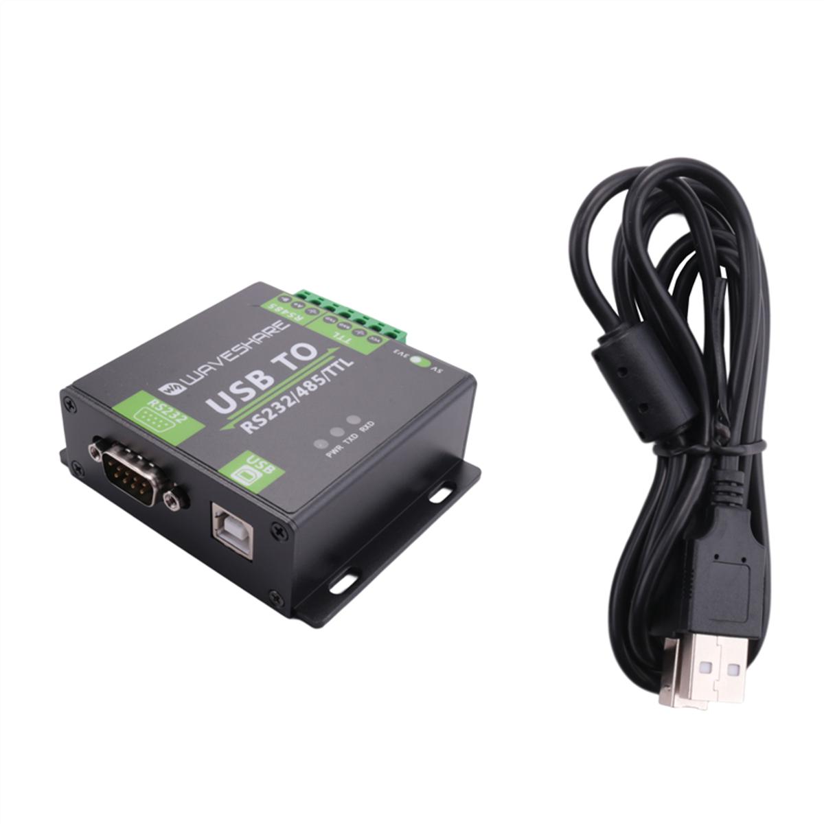 Waveshare Industrial USB TO RS232/RS485/TTL Isolated Converter