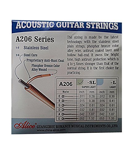 Alice Guitar String Combo of 3 Pack (Limited Period Offer). 