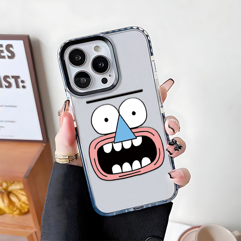 Funny surprise emoji for Apple 14 Pro Max phone case iPhone 13 new 15 pro soft shell X/XS. 