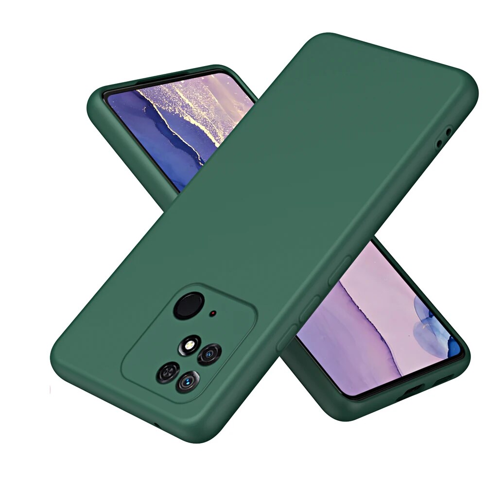 Liquid Case for Xiaomi Redmi 10C 10A 9A 9C 12c Fundas Redmi Note 10 10S 11 11s 12s 12 Pro 5G A1 A2 Plus Cover Coque. 
