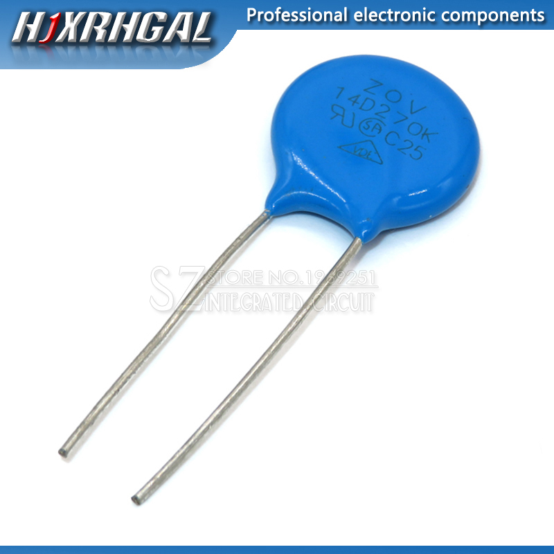 10PCS Varistor 14D151K 14D201K 14D220K 14D221K 14D270K 14D431K 14D470K 14D471K 14D561K 14D621K 14D680K piezoresistor hjxrhgal. 