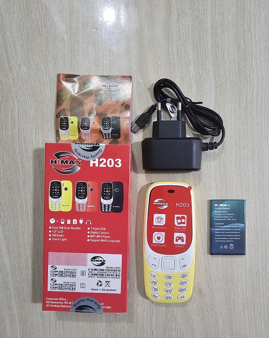Himax H203 Button Phone Dual Sim. 