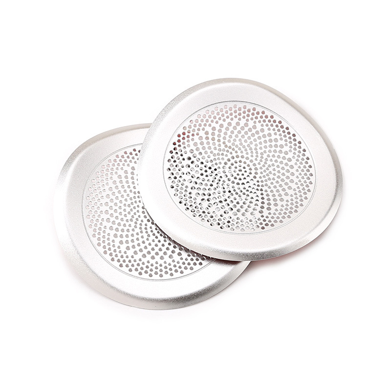 Car Front Column Roof Horn Hood Speaker Cover Decorative Sequins for Model 3 Model Y 17-20
