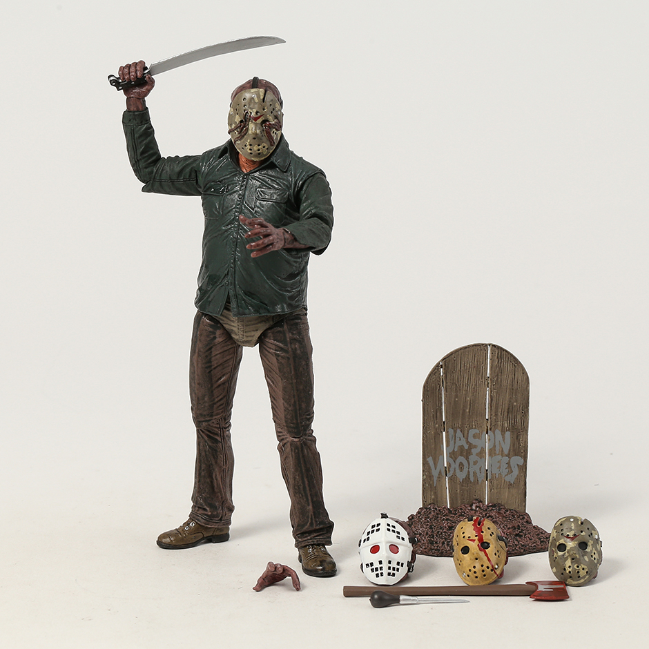 NECA Part 5 Jason Voorhees Ultimate 7 Action Figure Toy. 