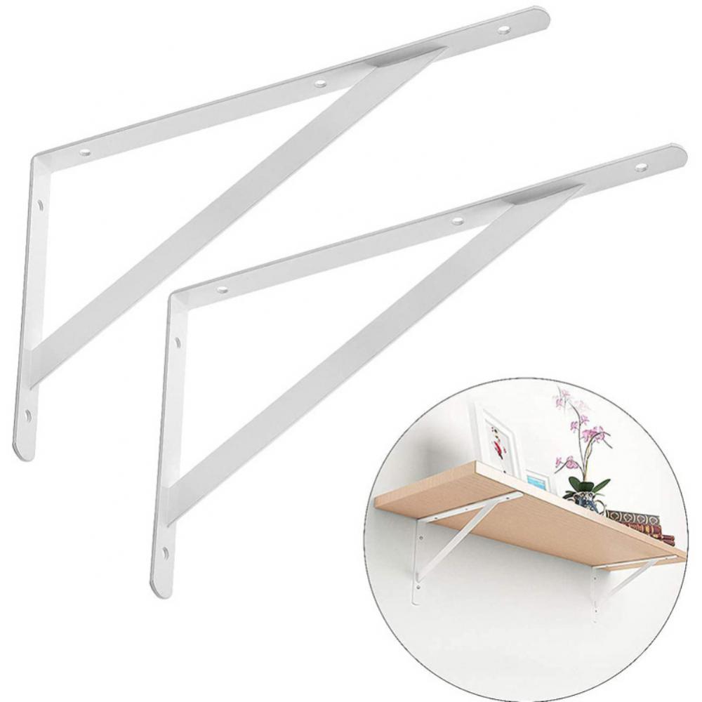 Shelf L Shaped Bracket Wall Mounted Folding Angle Bracket Bench Table Shelf Bracket Furniture Heavy Support Hardware Tool Home. 