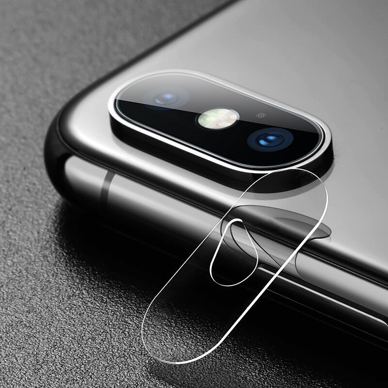 Iphone xs max এর জন্য প্রিমিয়াম মানের ক্যামেরা লেন্স প্রোটেক্টর-স্বচ্ছ. 