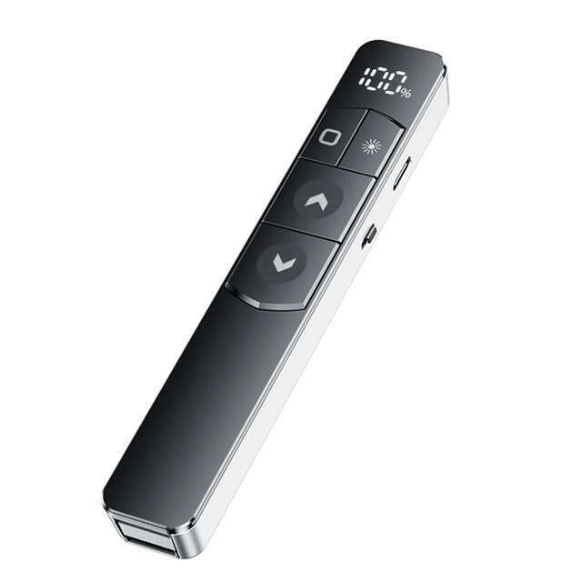 Laser Presentation Pointer 2.4G Wireless PowerPoint PPT Compatible with Windows ux System for Laptop Computer. 