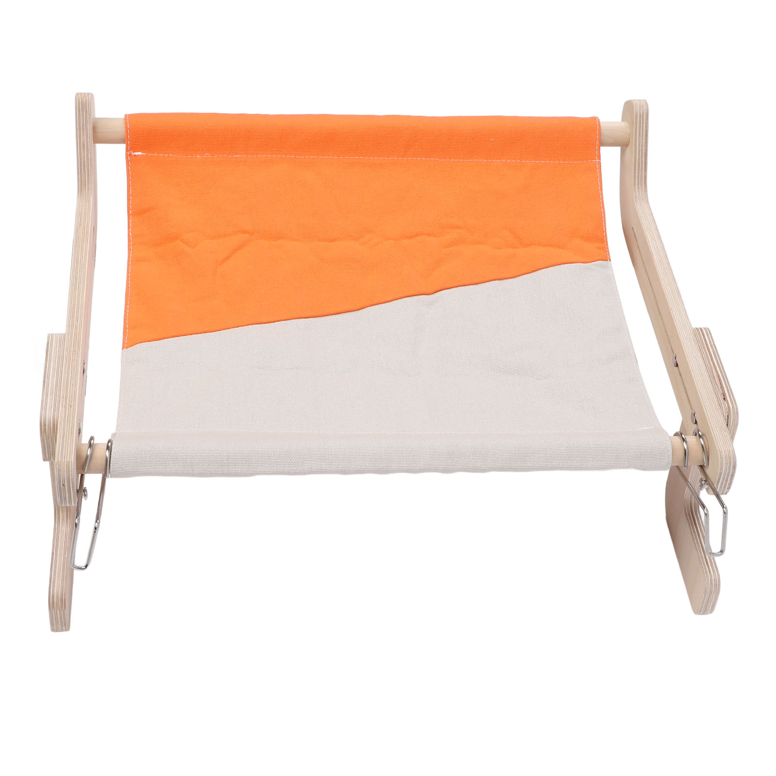 Windowsill Cat Bed Wood Structure Universal Cat Window Hammock Space Saving for Bedside. 