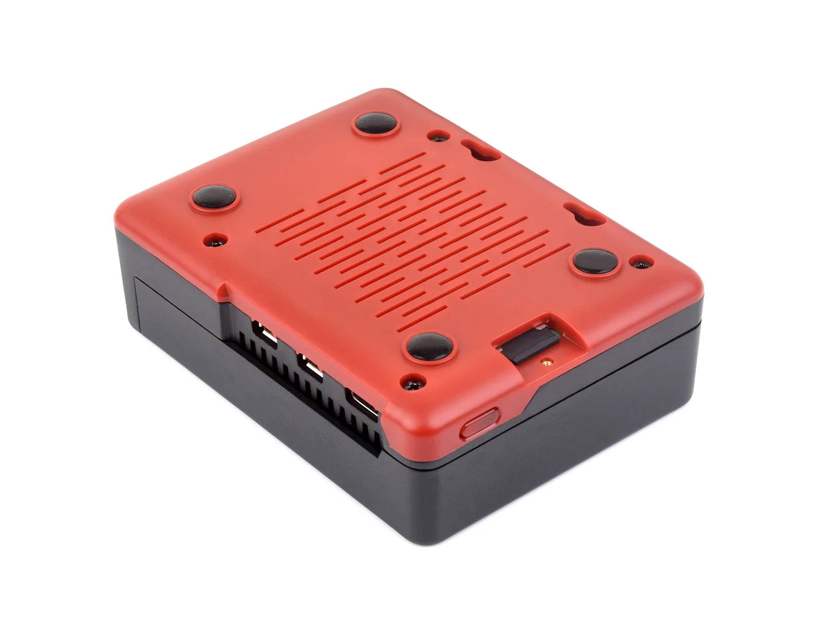 Waveshare Argon NEO Aluminum Alloy Case for Raspberry Pi 5, Built-in Cooling Fan, Removable Top Cover Raspberry Pi 5 case. 