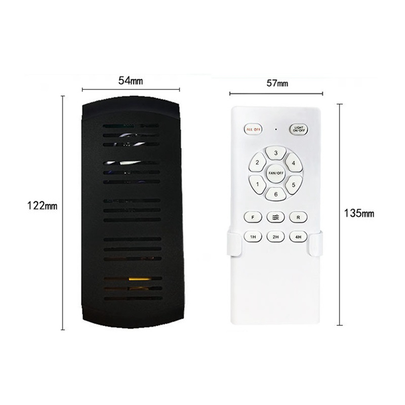 Frequency Conversion Ceiling Fan Remote Control Kit Light High Voltage 6-Speed Remote Receiver Controller, Fine Workmanship. 
