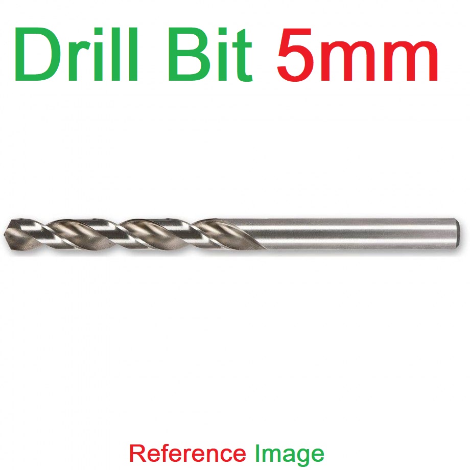5mm Drill Bit 5mm HSS Twist Drill Bits 5mm High Speed Stainless Steel Drill Bits With 5mm Shank For Drill Machine Chuck Tool Sets. 
