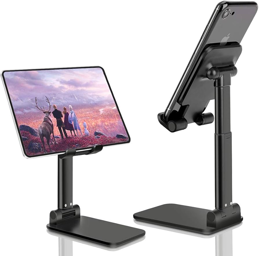Mobile Phone Holder Stand Foldable Desktop Lazy Bedside Bracket Support. 