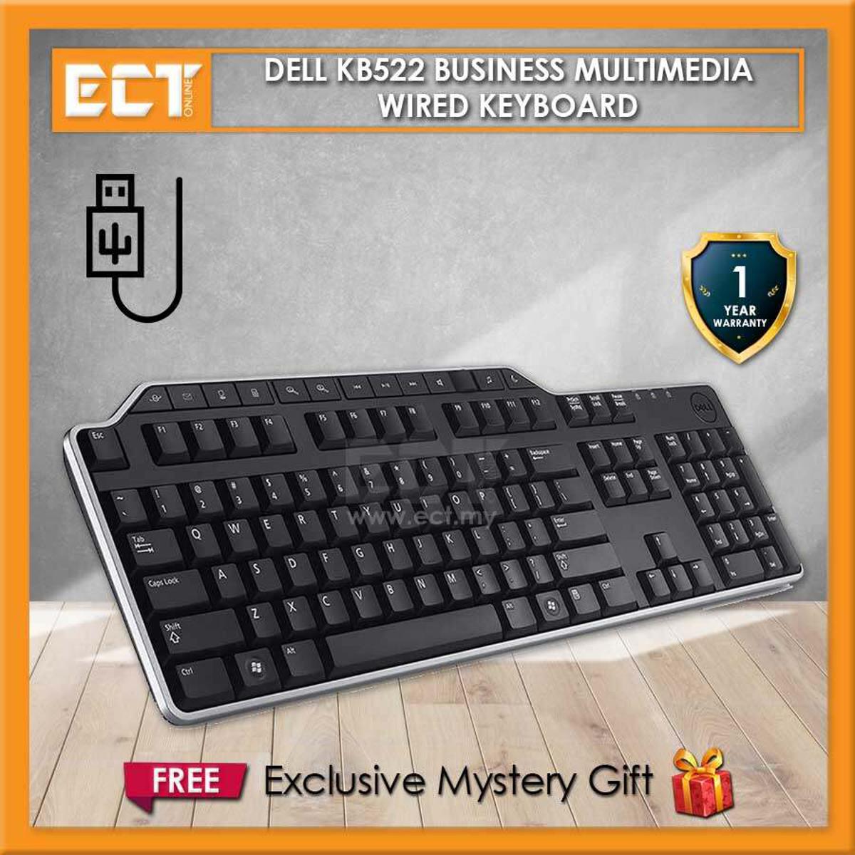 Dell KB522 Business Multimedia Wired Keyboard