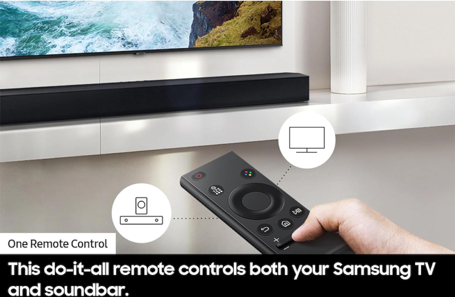 Samsung HW-T400/XL 2.0ch Sound Bar with Built-in Woofer. 