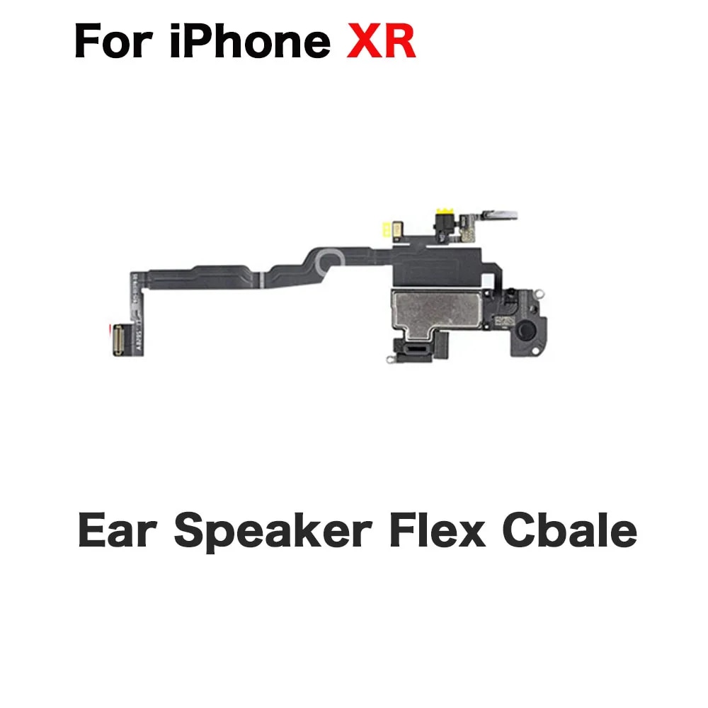 Ear Speaker With Microphone Flex For iPhone X XR XS Max Front Camera With Sensor Flex Cable NO Face ID. 