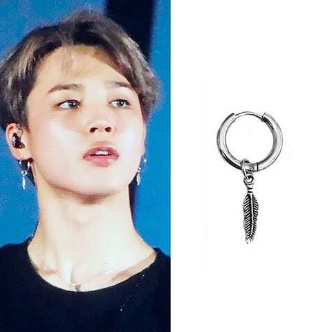 Bts feather deals earrings