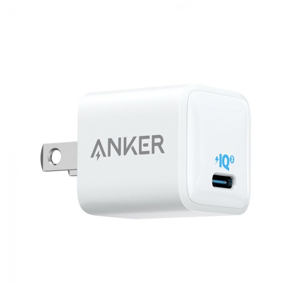 Anker 511 Charger Nano Pro Anker Nano Pro, 20W PIQ 3.0 Durable Compact Fast Charger Adapter, USB C Charger Adapter (Only Adapter) For iPhone. 