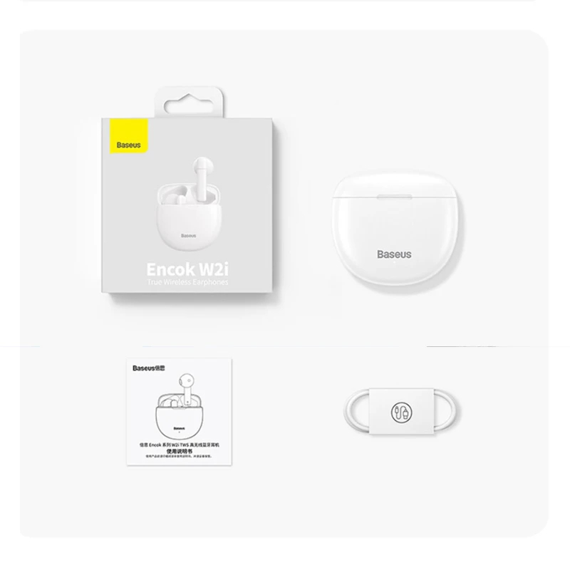 Baseus Encok W2i Wireless Bluetooth 5.3 Low Latency Earbud. 