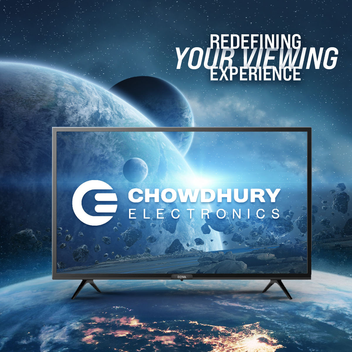43" ROWA Android Voice Control LED TV | 43S52. 
