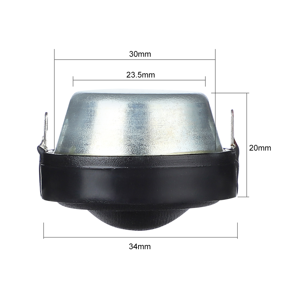 Adet 2 adet 1.25 inç Tweeter hoparlör 4 Ohm /8 Ohm 50W 34 MM kobalt manyetik sürücü tiz Mini taşınabilir ev DIY araba için. 