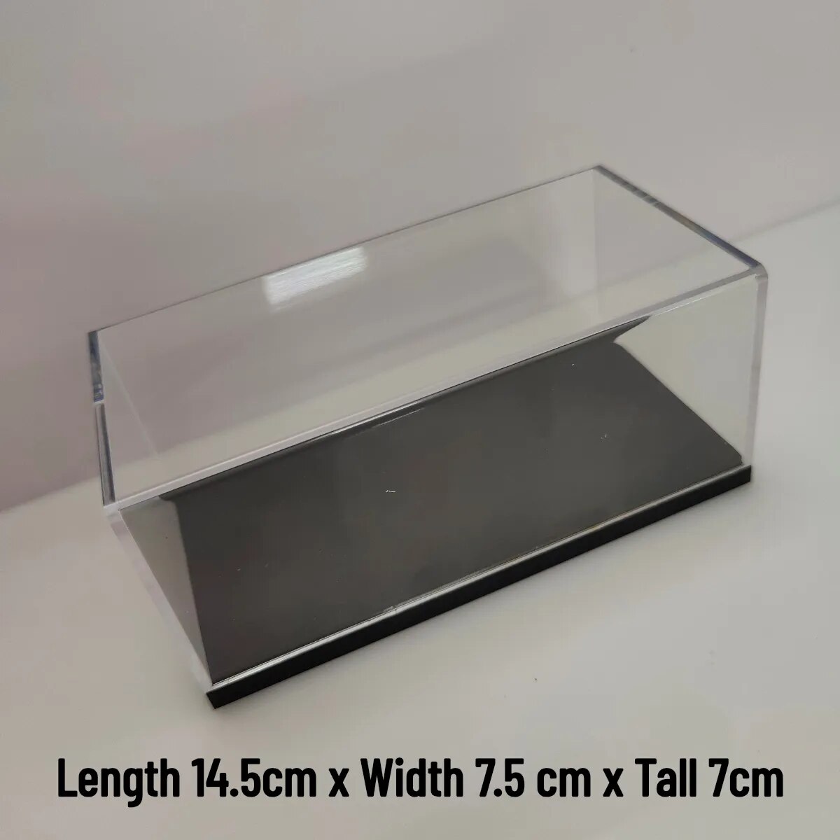 Scale 1:43 1:64 Transparent Acrylic Hard Cover Case PVC Display Box for Car Model Figure Collectible Miniature. 