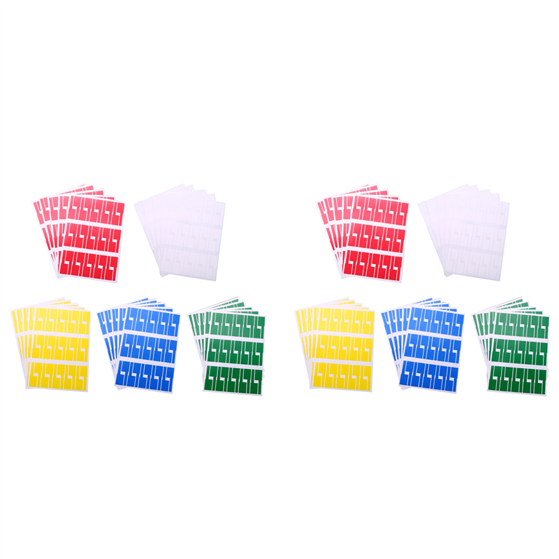 1500Pcs Cable Label Sticker Wire Network Electrical Cable Labels Cord Tag Marker Print Stickers