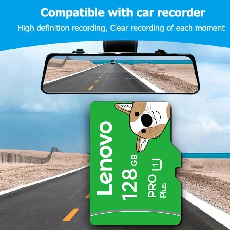 Lenovo Micro SD Card 2/1TB Memory Card 1TB Class 10 Micro TF A1 High Speed Flash TF Cards 512GB 256GB C10 For Mobile Phone. 