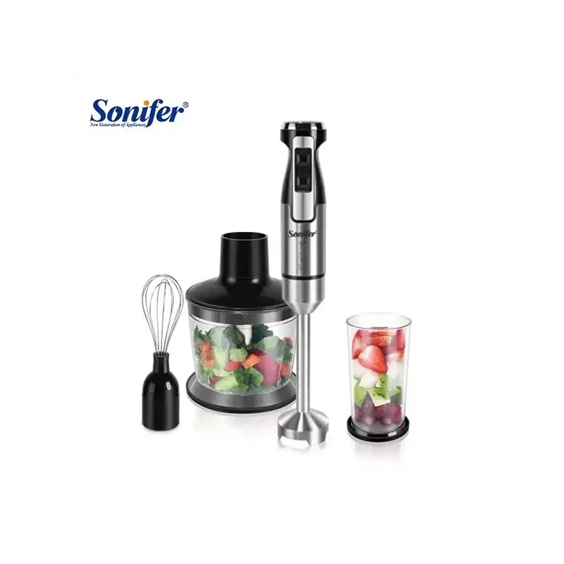 Sonifer SF8081 Stainless Steel 3 in 1 Speed Electric Hand Blender ...