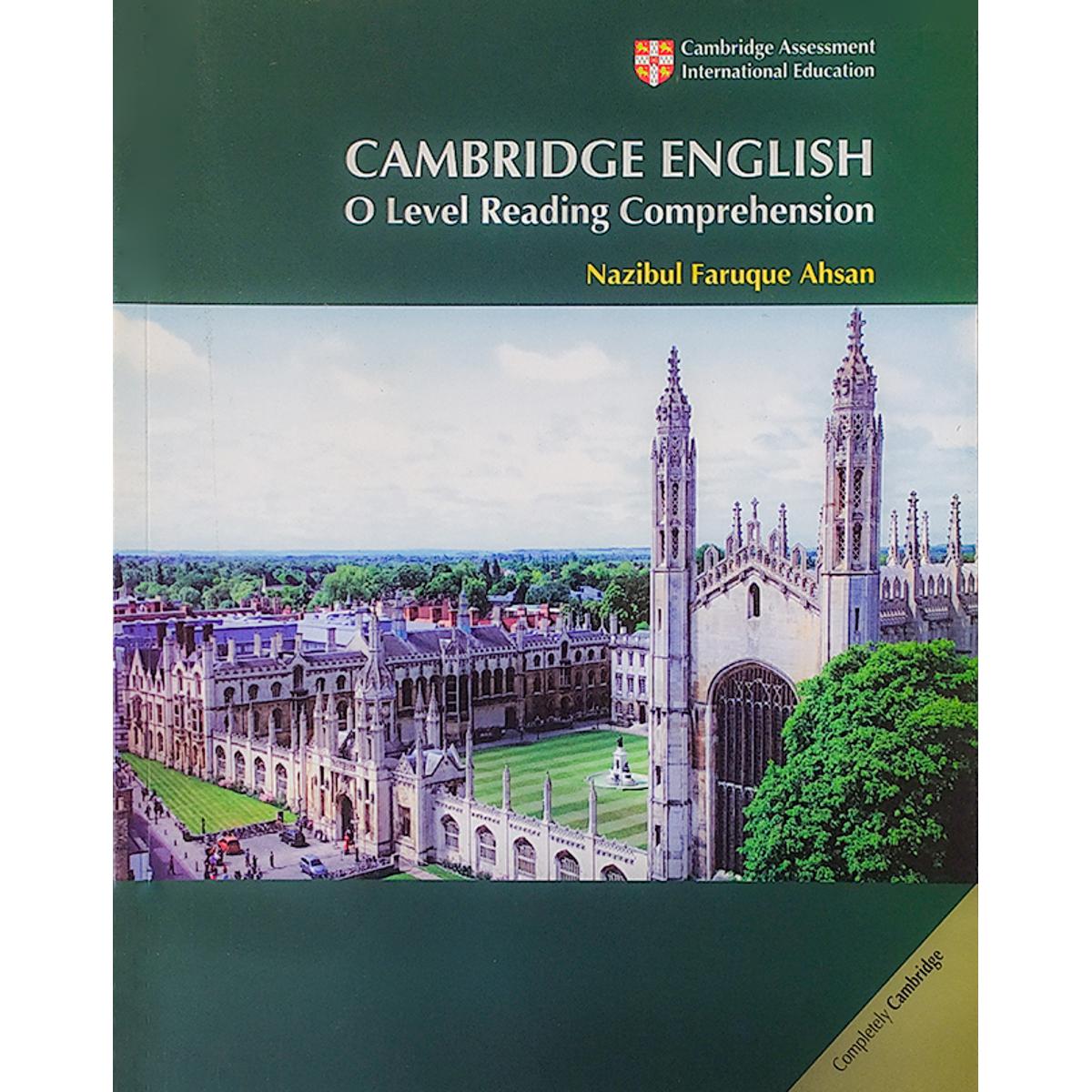 Cambridge English O level Reading Comprehension