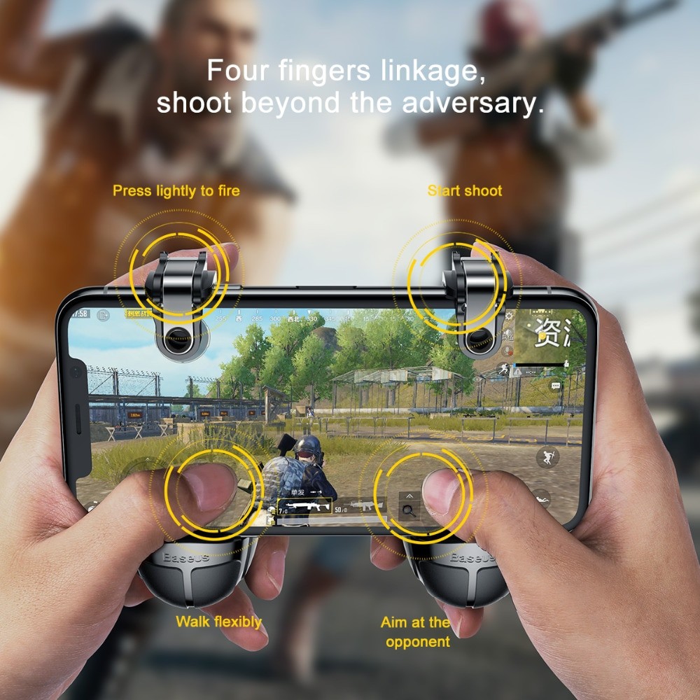 Baseus Grenade Handle Controller Scoring Assist Games Tool. 