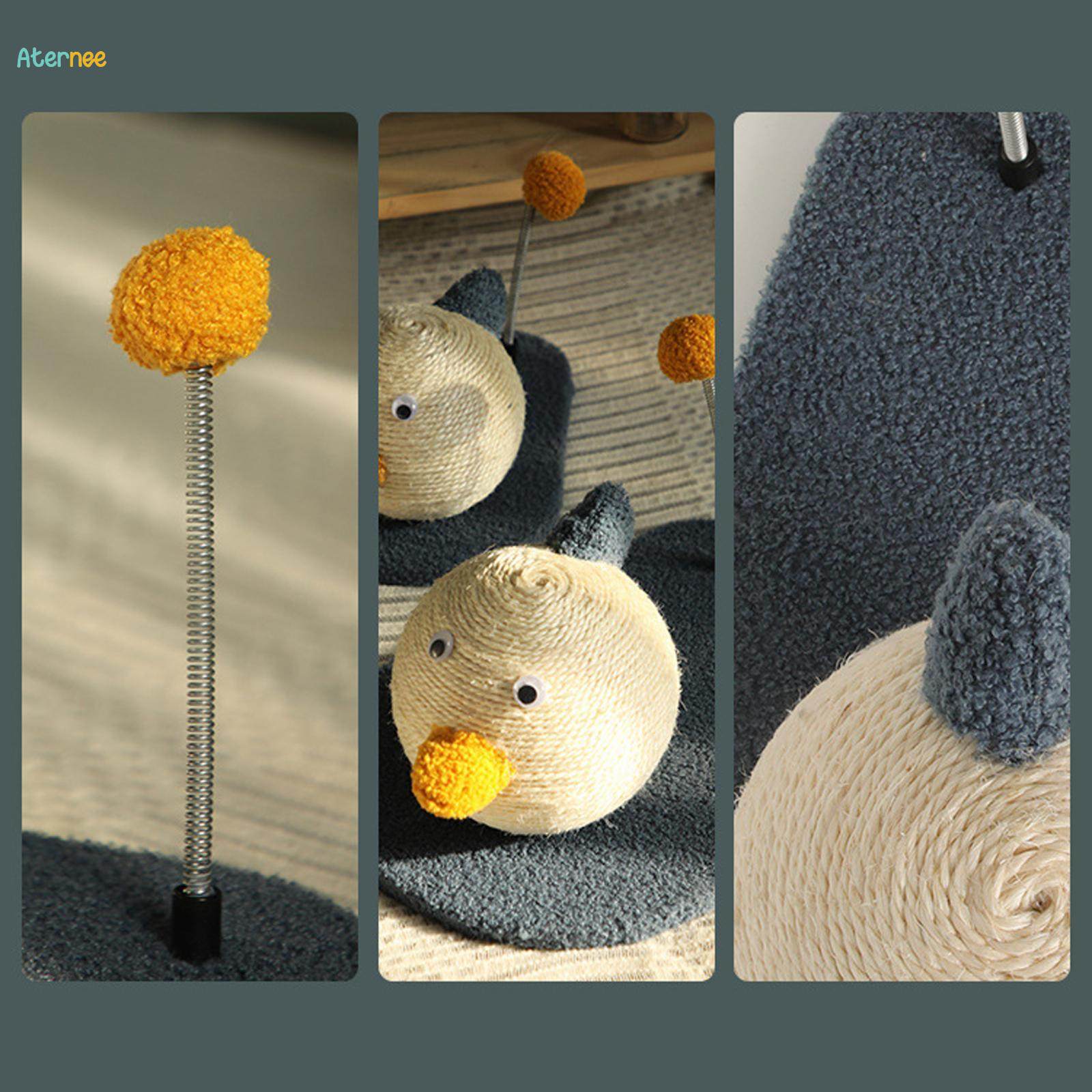 Cat Scratcher Toy for Kitten Scratching Ball for Climbing Small Cats Playing 31cmx21cmx16cm. 