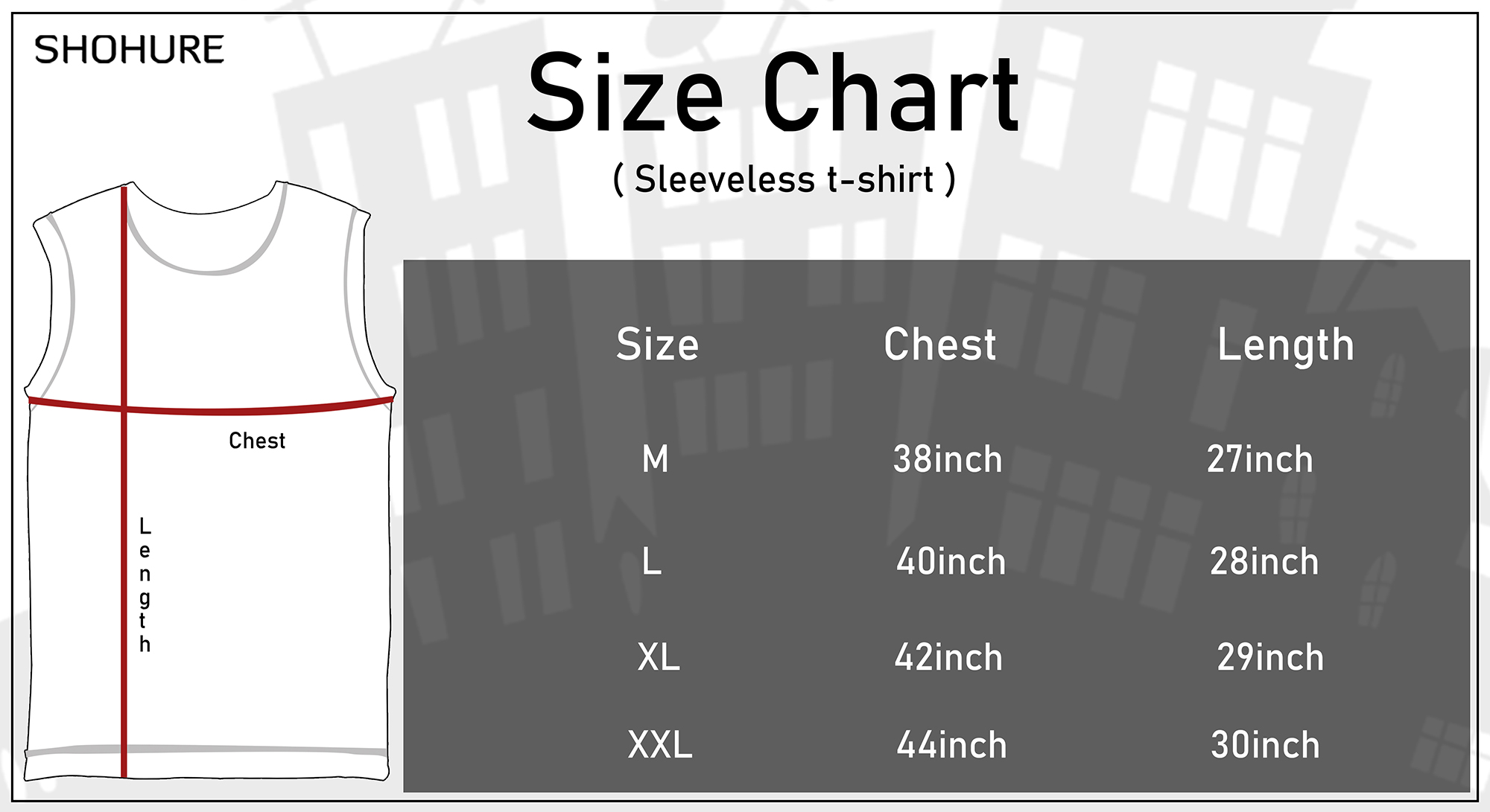 Shohure Black color all over printed tank top. 