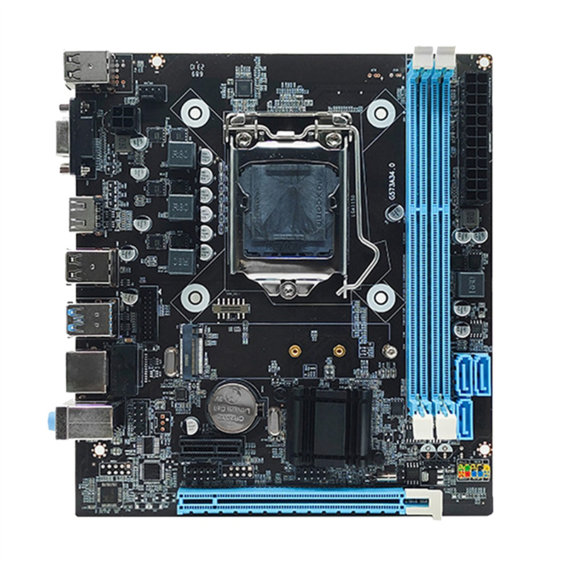 1 PCS H81 Computer Motherboard DDR3 16G LGA1150 PC Main Board Plastic VGA+-Compatible+RJ45 Port Support SATA 3.0 2.0 I3 I5 I7