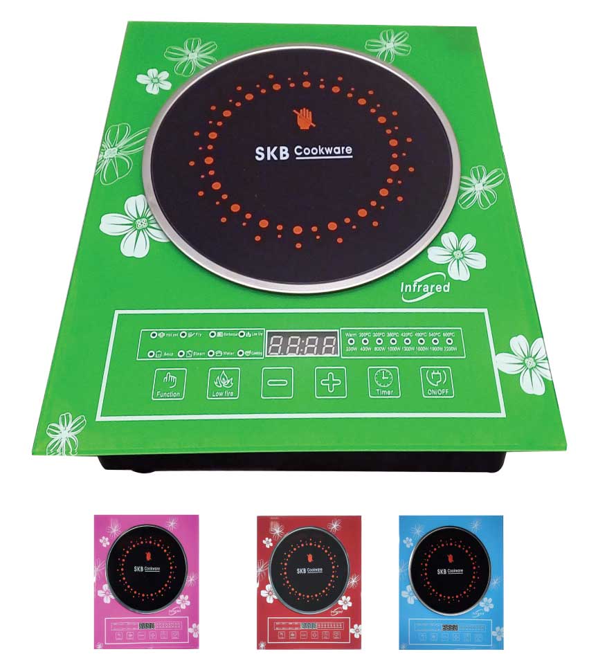 SKB infrared Cooker strong Fire Power 4 digit Led display Energy saving premium quality. 