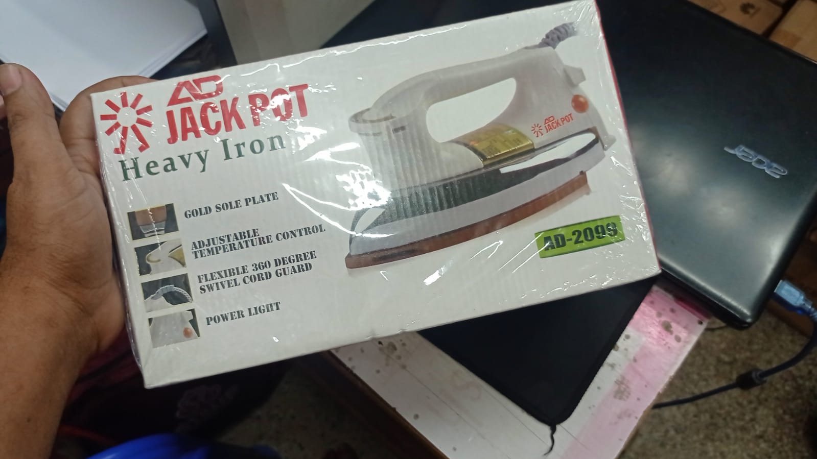 Jackpot Automatic Dry Iron AD-2099. 