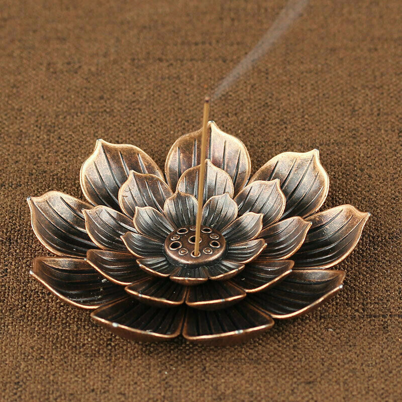 Incense Stick Holder Round Plate Insense Ash Catcher Joss Cone Insence. 