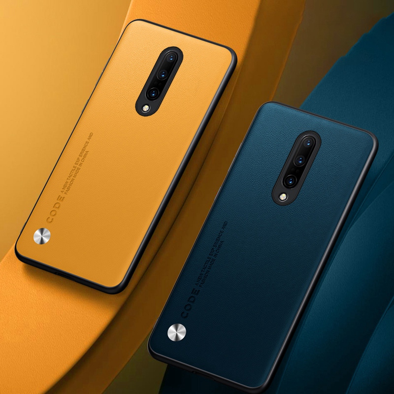 For Oneplus 7 Pro Case All-Inclusive Shockproof Soft Leather Ultra-Thin Fashion For Oneplus 7 Pro Back Cover. 