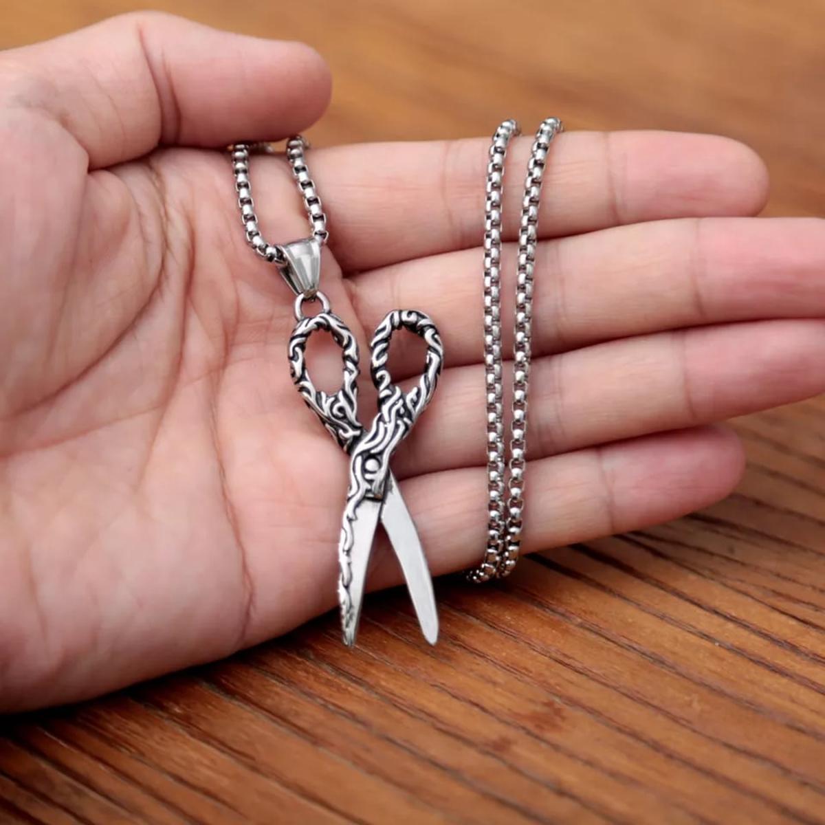 Stainless Steel Men Chain Pendant Necklace Chain